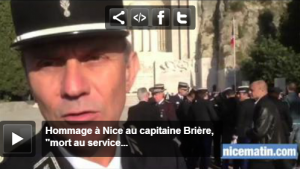 VIDEO. Hommage à Nice au capitaine Brière, mort au service de la nation vidéo