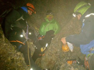Deux alpinistes secourus en pleine nuit au sommet de la Cougourde