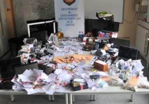 Sarthe. Plus de 600 objets volés et retrouvés en photo sur internet