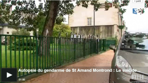 vidéo autopsie du gendarme de Saint-Amand-Montrond