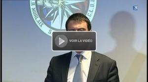 Vidéo Manuel Valls parle de sécurité à Rennes