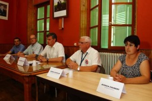 Mobilisation maires contre fermeture gendarmerie Brivadois