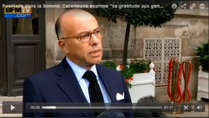 Fusillade dans la Somme Cazeneuve exprime sa gratitude aux gendarmes qui se sont interposés