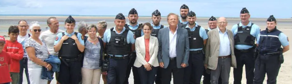 Les gendarmes et les réservistes assureront tout l’été la sécurité du littoral de Côte Ouest Centre Manche.